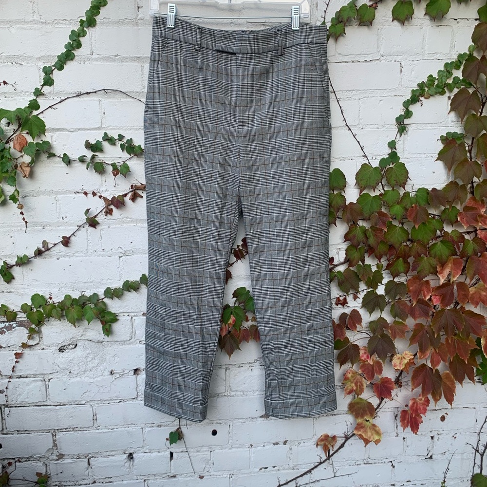 Zara Woman Plaid Pants